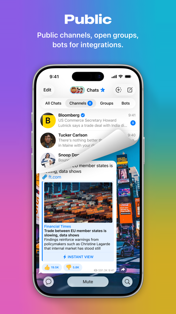 Telegram Messenger iPhone screenshot 7
