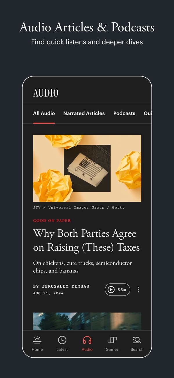 The Atlantic Magazine iPhone screenshot 8