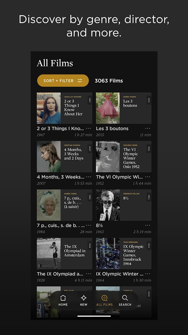 The Criterion Channel Android phone screenshot 5
