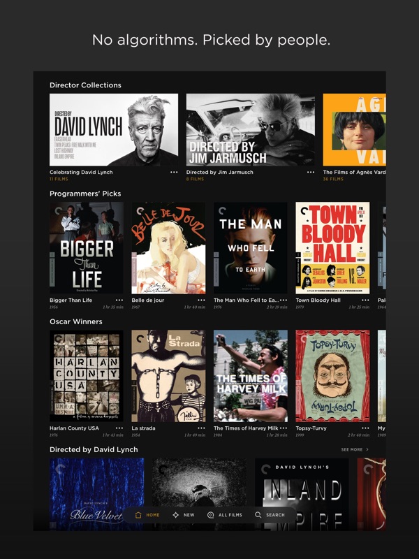 The Criterion Channel iPad screenshot 3