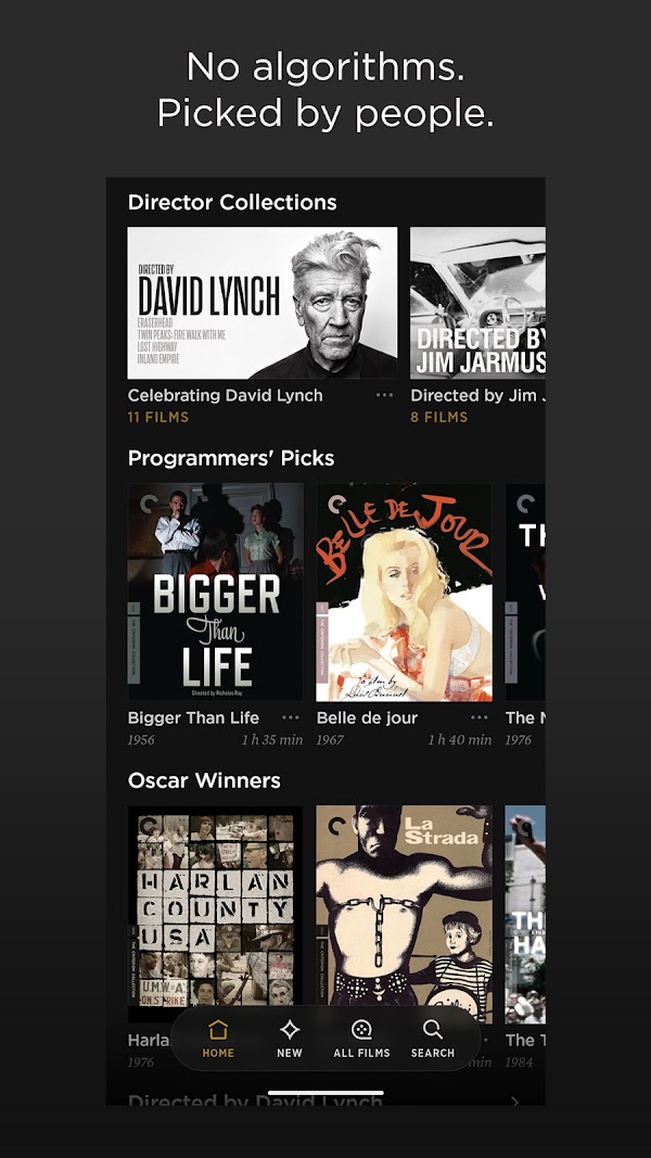 The Criterion Channel Android phone screenshot 3
