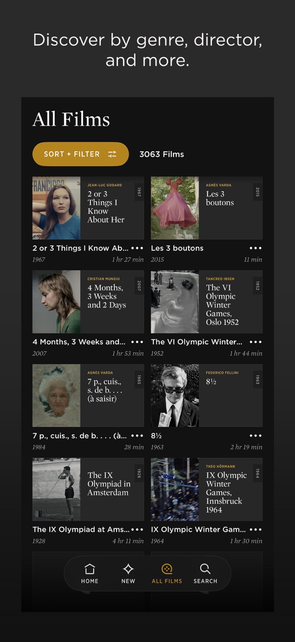 The Criterion Channel iPhone screenshot 5