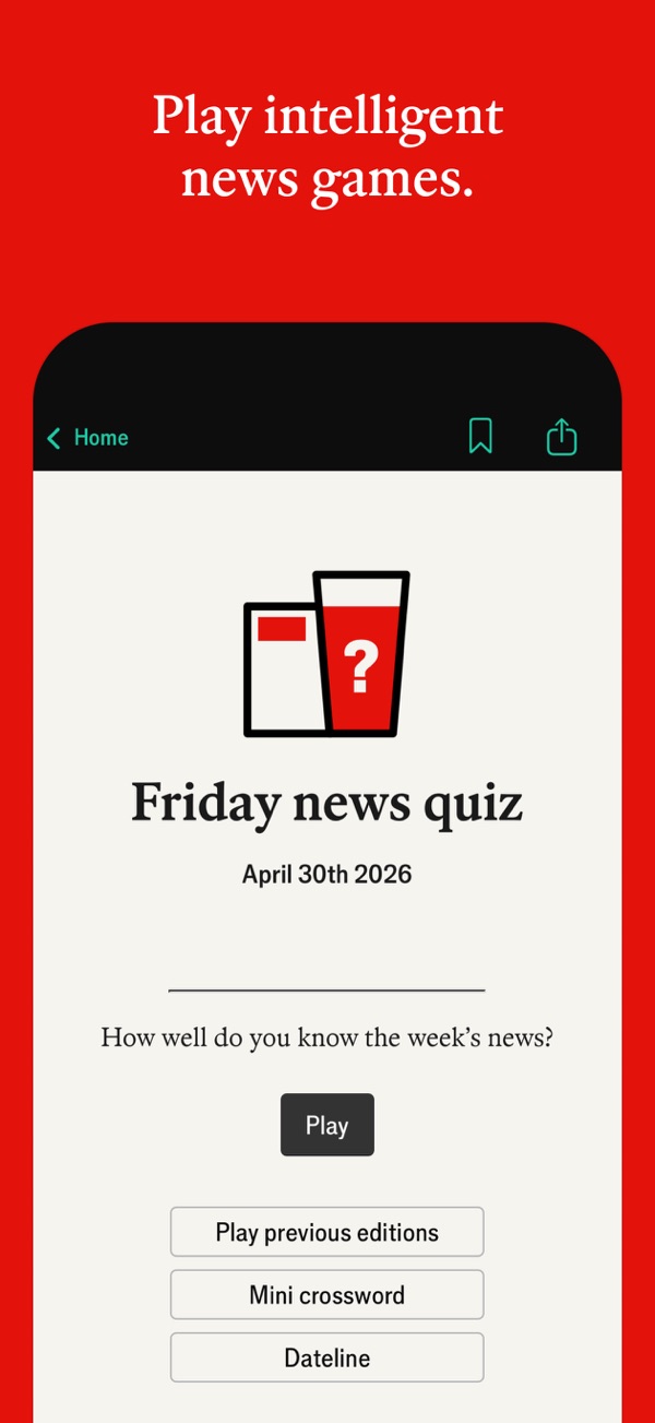 The Economist iPhone screenshot 9