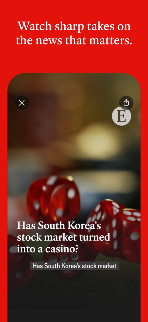 The Economist iPhone screenshot 6