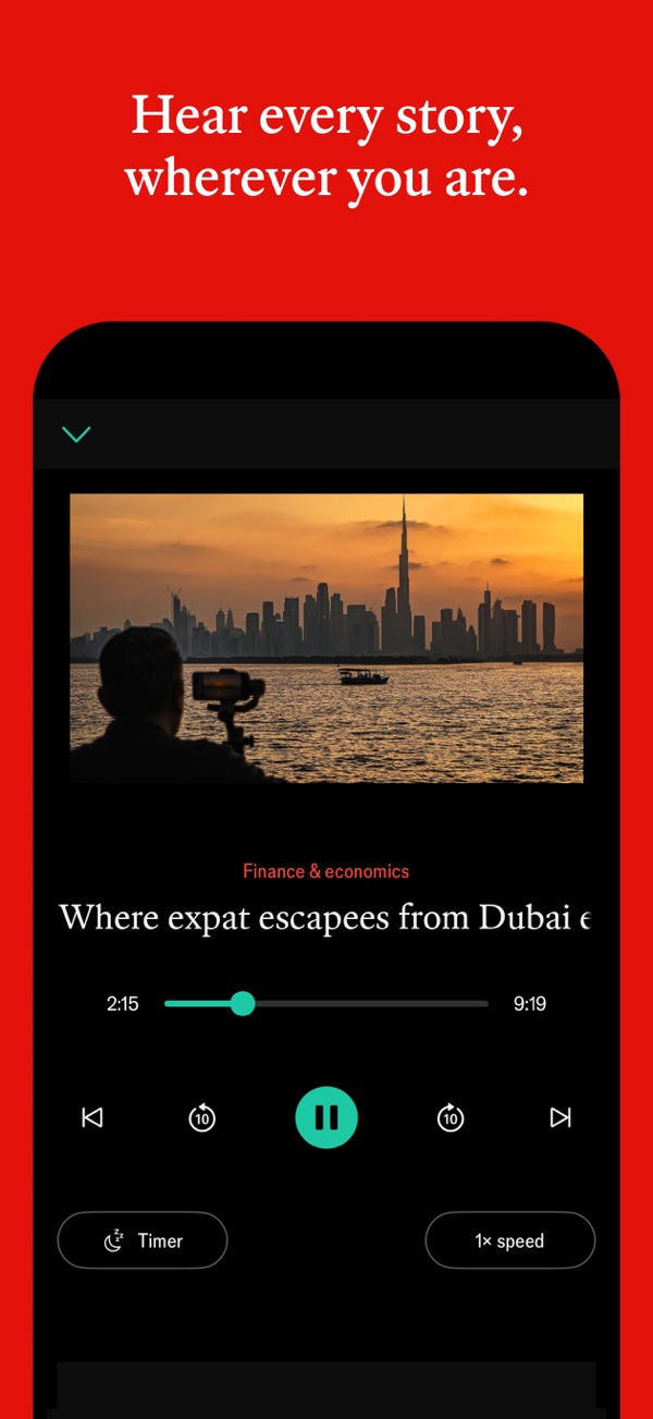 The Economist iPhone screenshot 8