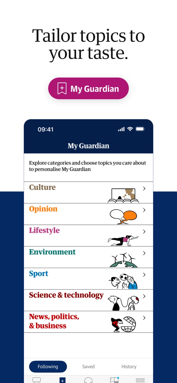 The Guardian iPhone screenshot 6