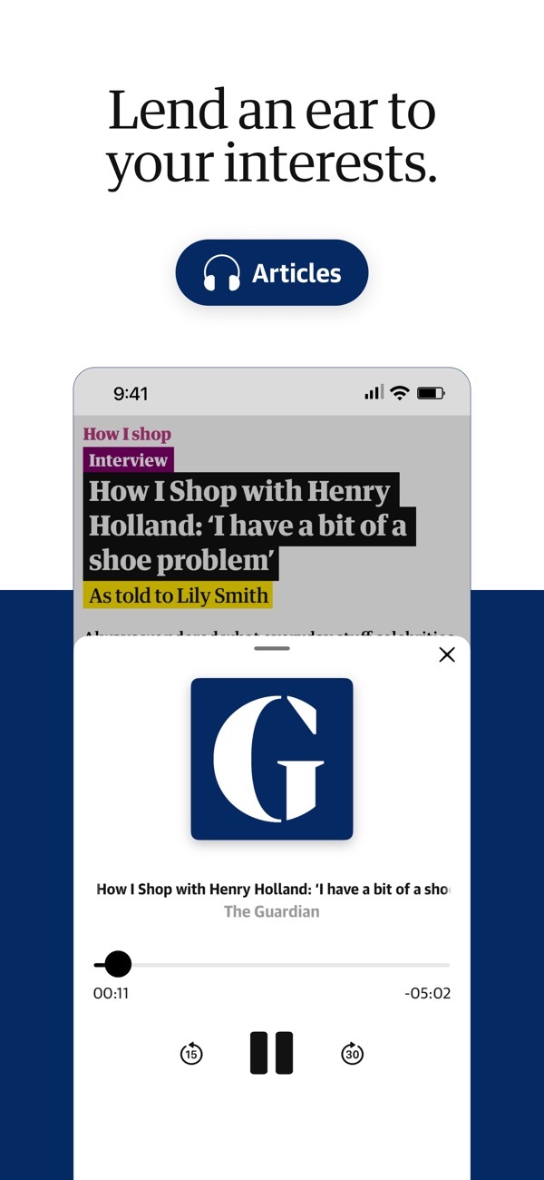 The Guardian iPhone screenshot 4