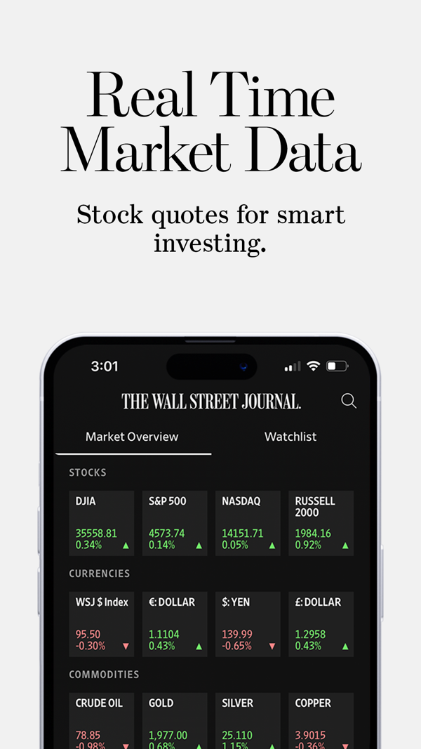 The Wall Street Journal News iPhone screenshot 5