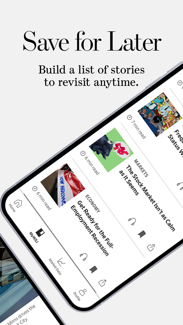 The Wall Street Journal News iPhone screenshot 3