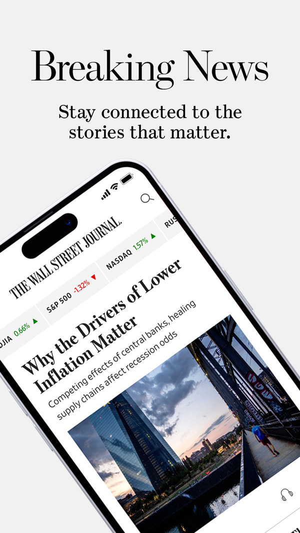 The Wall Street Journal News iPhone screenshot 1