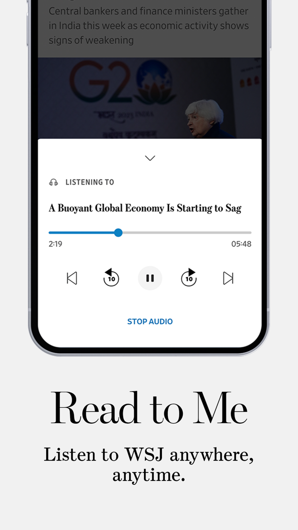 The Wall Street Journal News iPhone screenshot 6