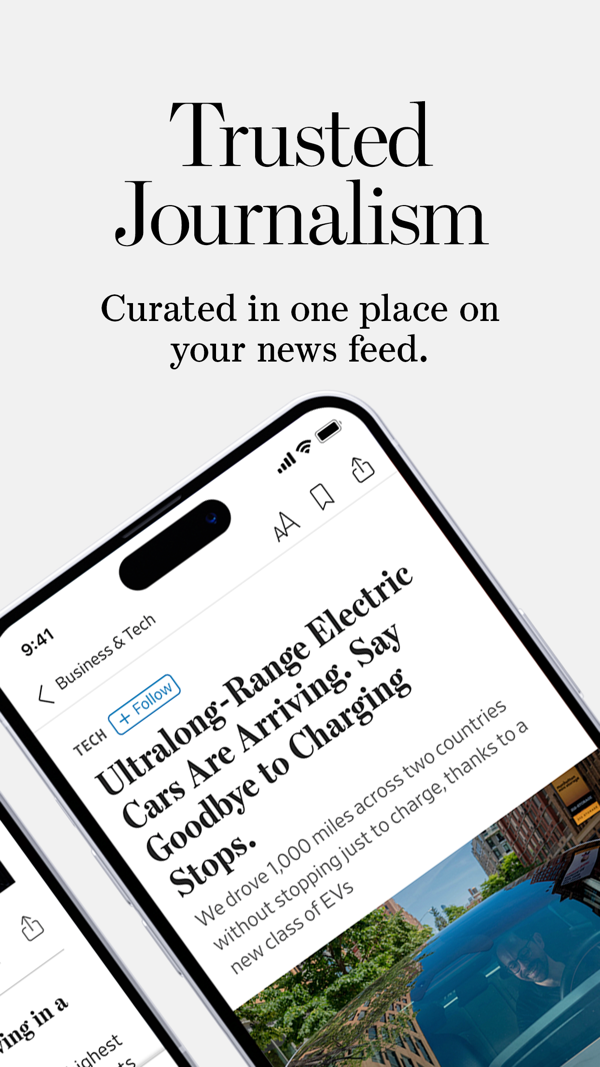 The Wall Street Journal News iPhone screenshot 2