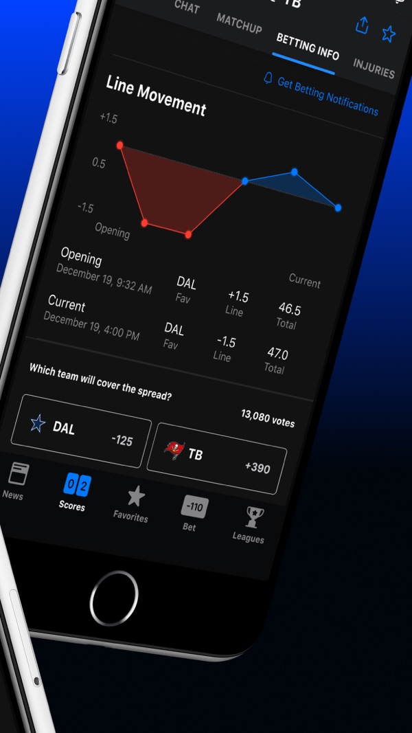 theScore iPhone screenshot 5