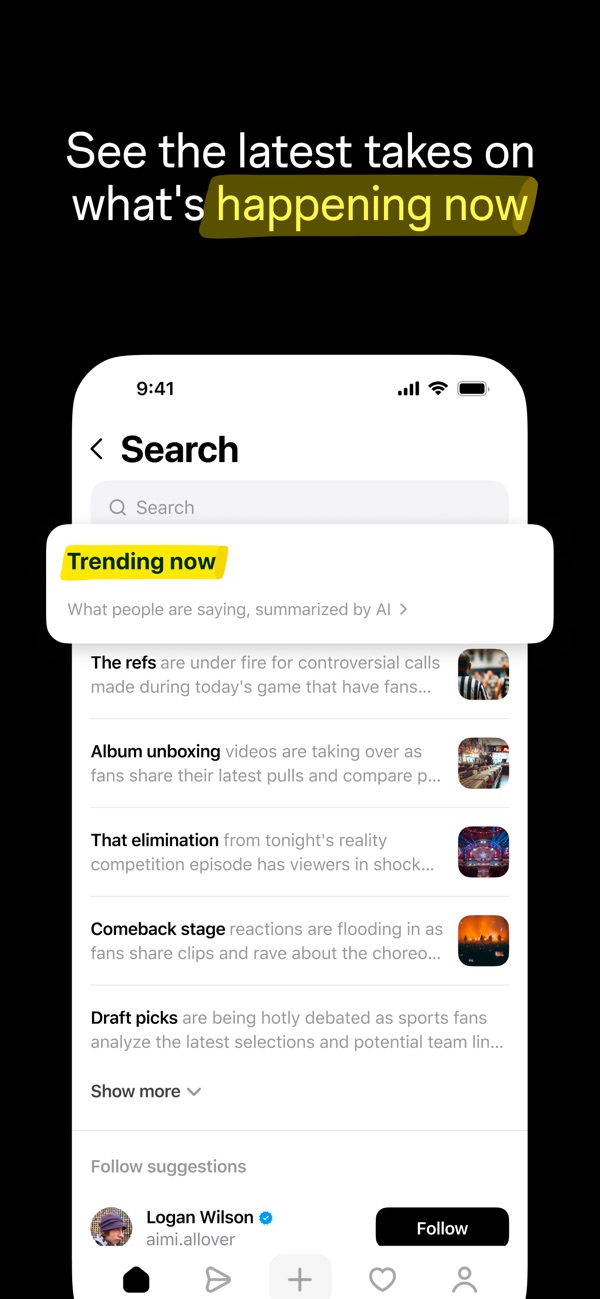 Threads iPhone screenshot 5