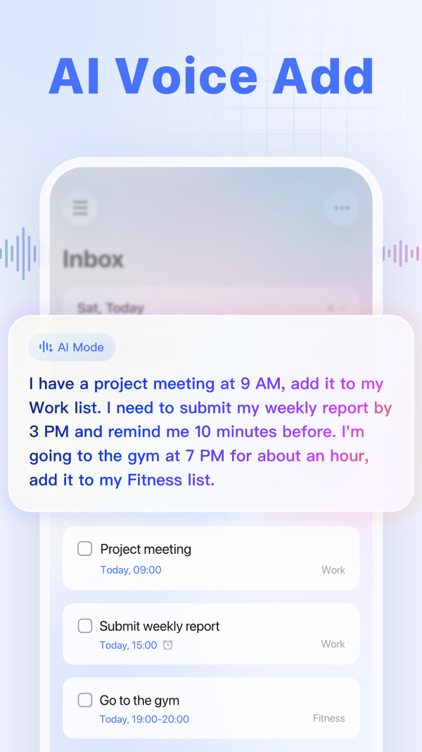 TickTick:To-Do List & Calendar iPhone screenshot 3