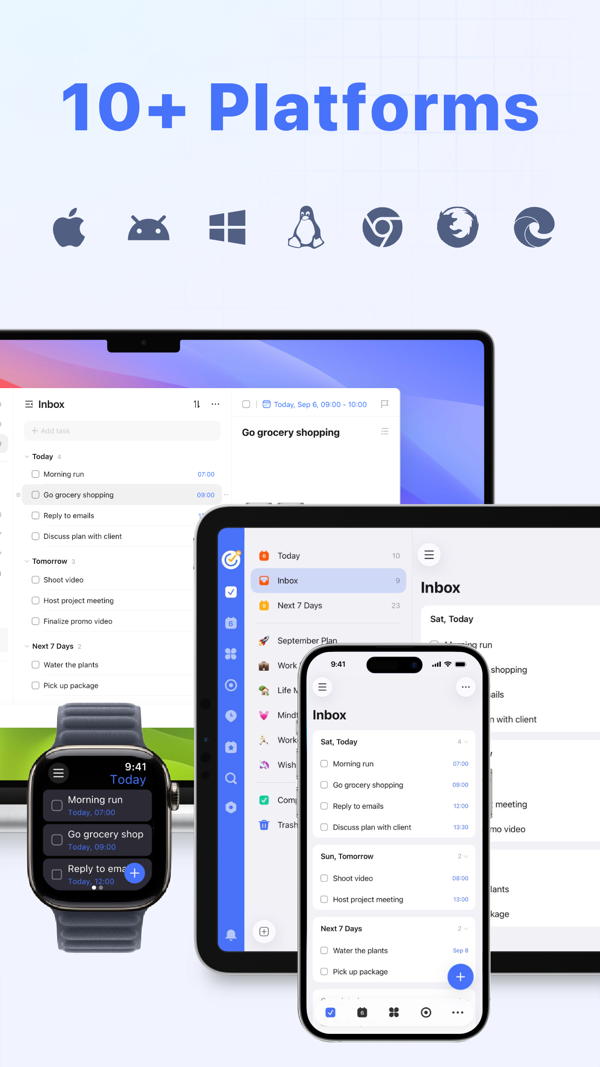 TickTick:To-Do List & Calendar iPhone screenshot 10