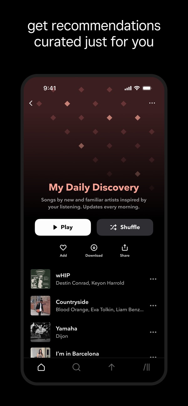 TIDAL Music iPhone screenshot 7