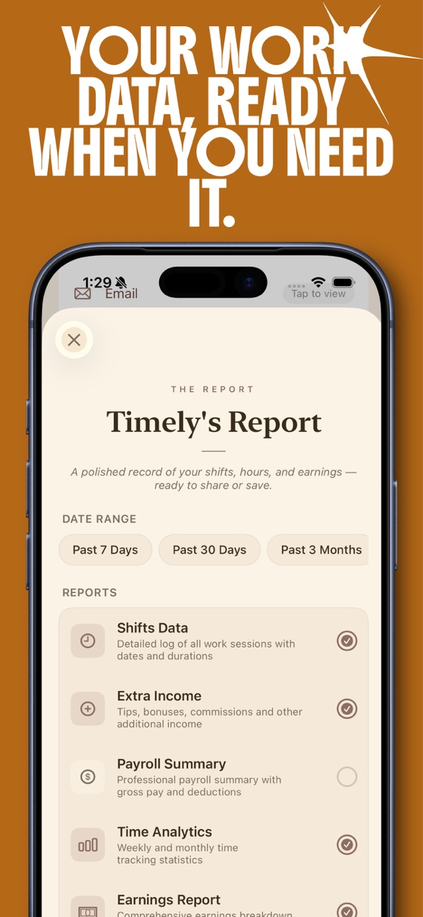 Timely iPhone screenshot 5