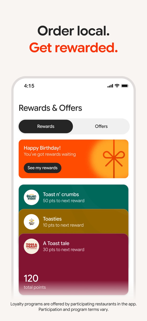 Toast iPhone screenshot 4