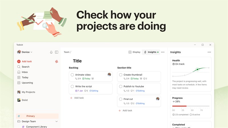 Todoist Windows screenshot 4