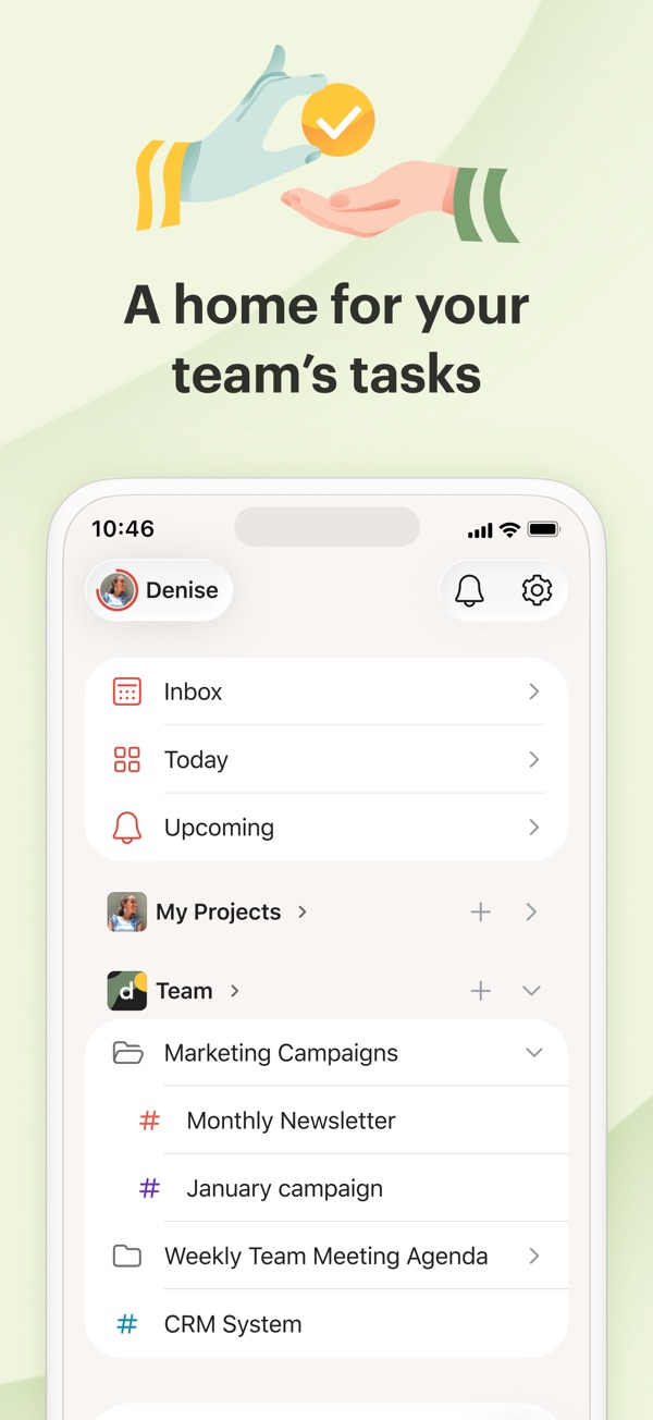 Todoist iPhone screenshot 4