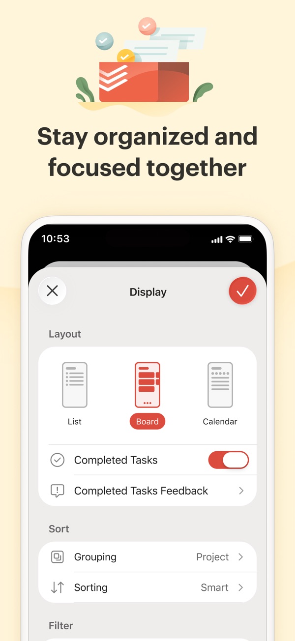 Todoist iPhone screenshot 5