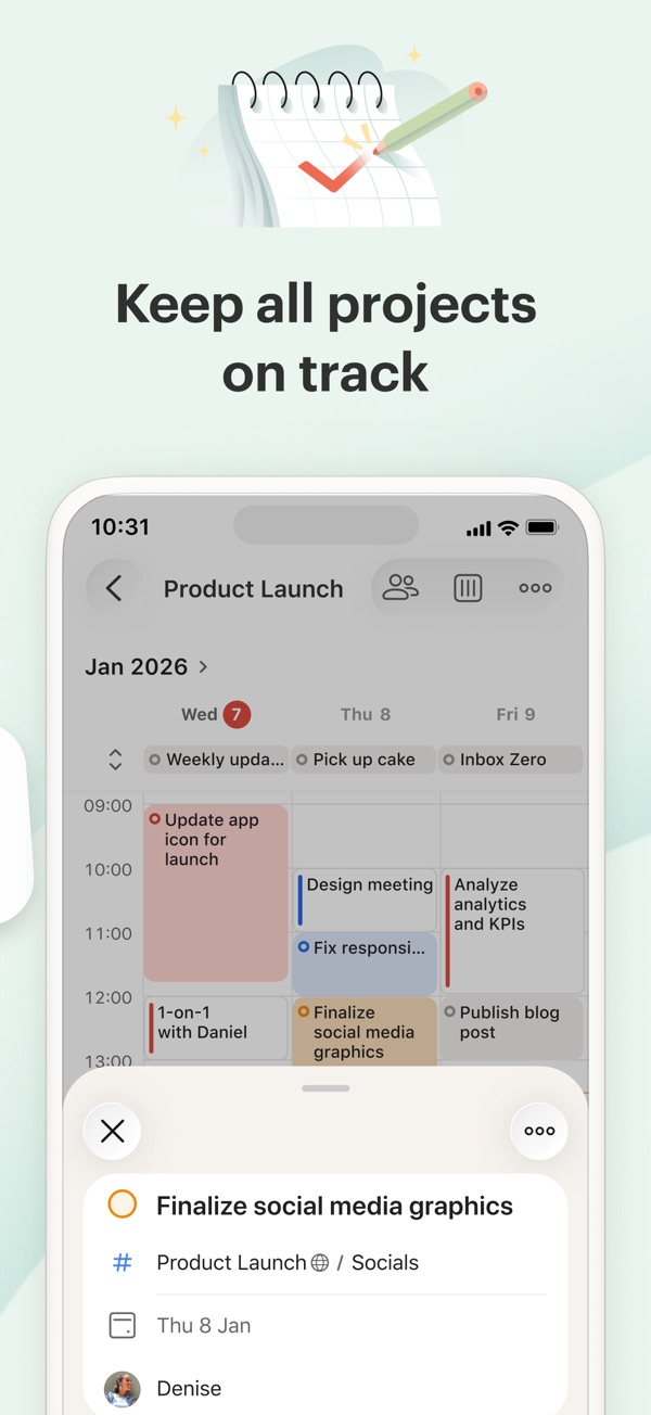 Todoist iPhone screenshot 3