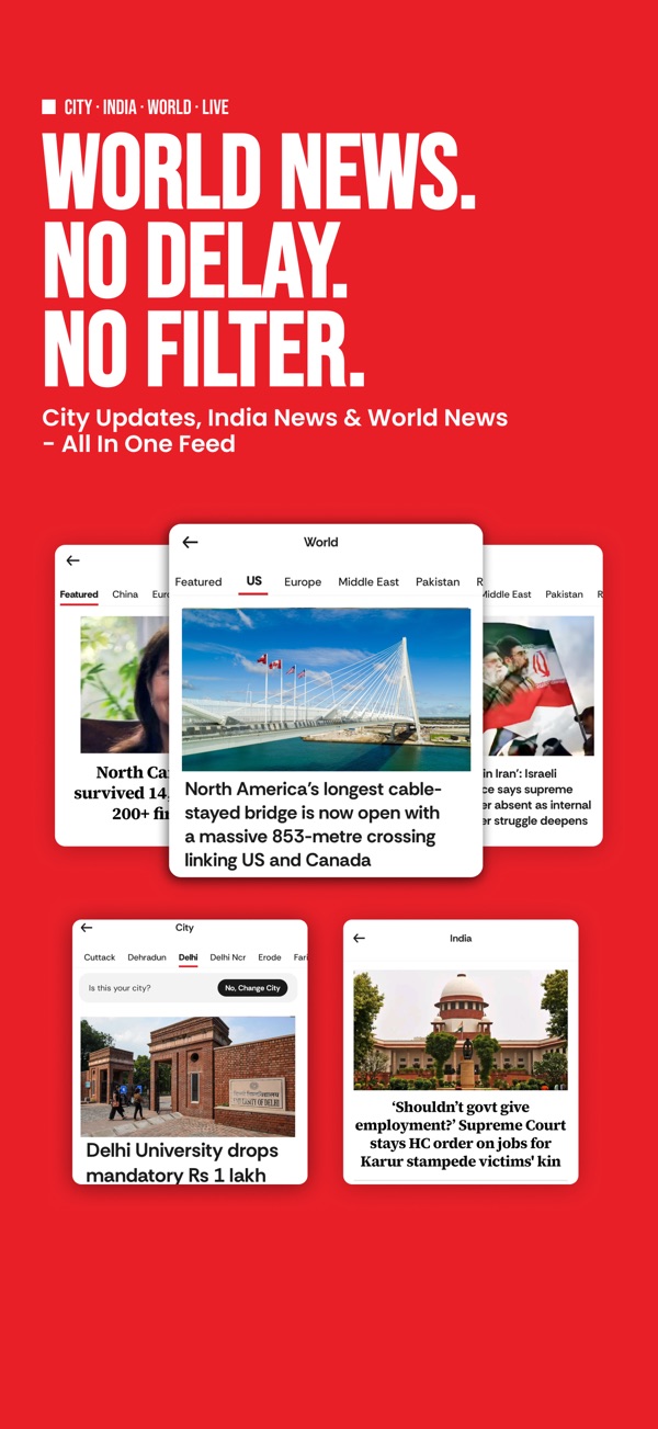TOI Breaking News App & ePaper iPhone screenshot 7