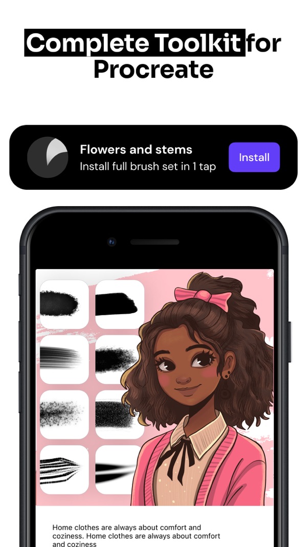 Tools for Procreate iPhone screenshot 2