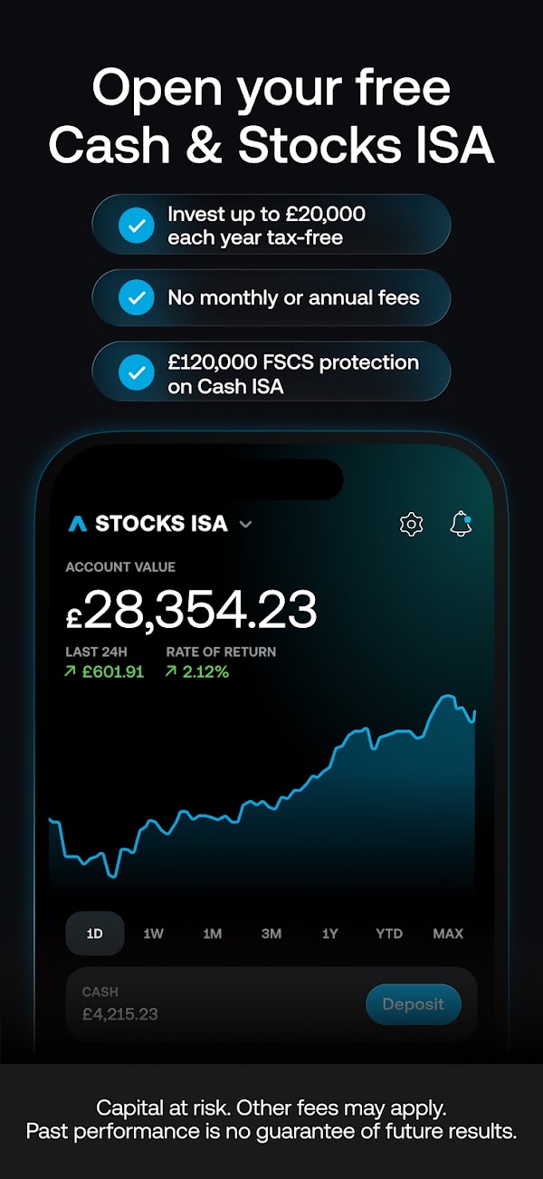 Trading 212 Android phone screenshot 3