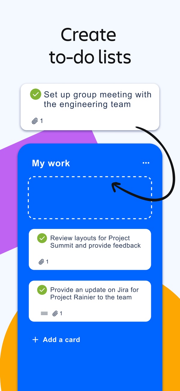 Trello iPhone screenshot 3