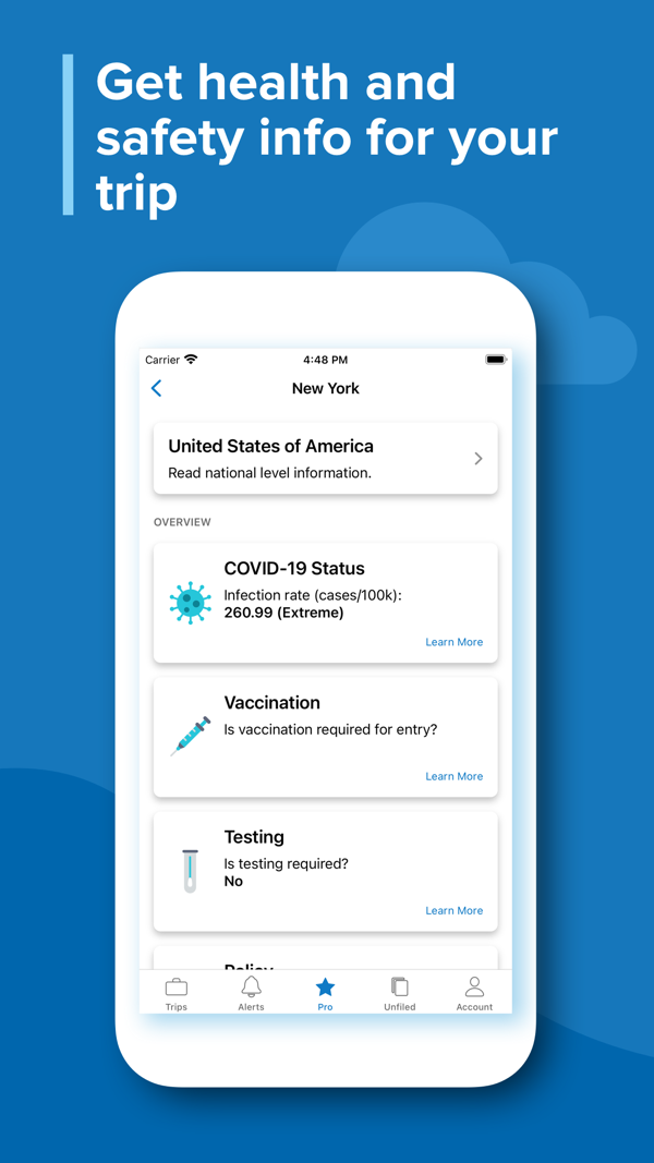TripIt iPhone screenshot 6
