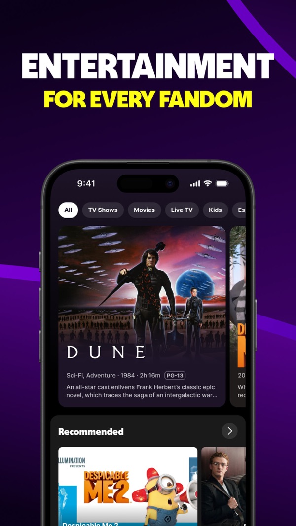 Tubi iPhone screenshot 2