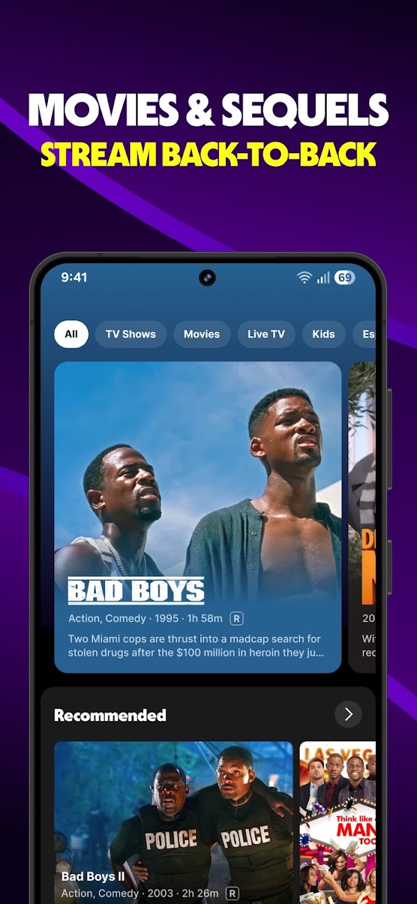Tubi Android phone screenshot 3
