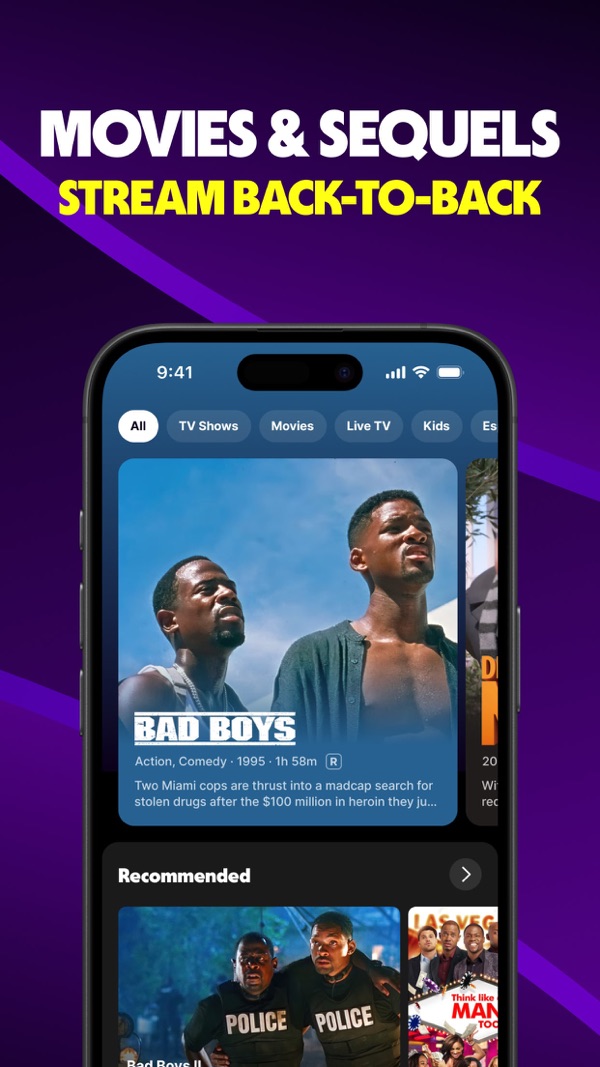 Tubi iPhone screenshot 3