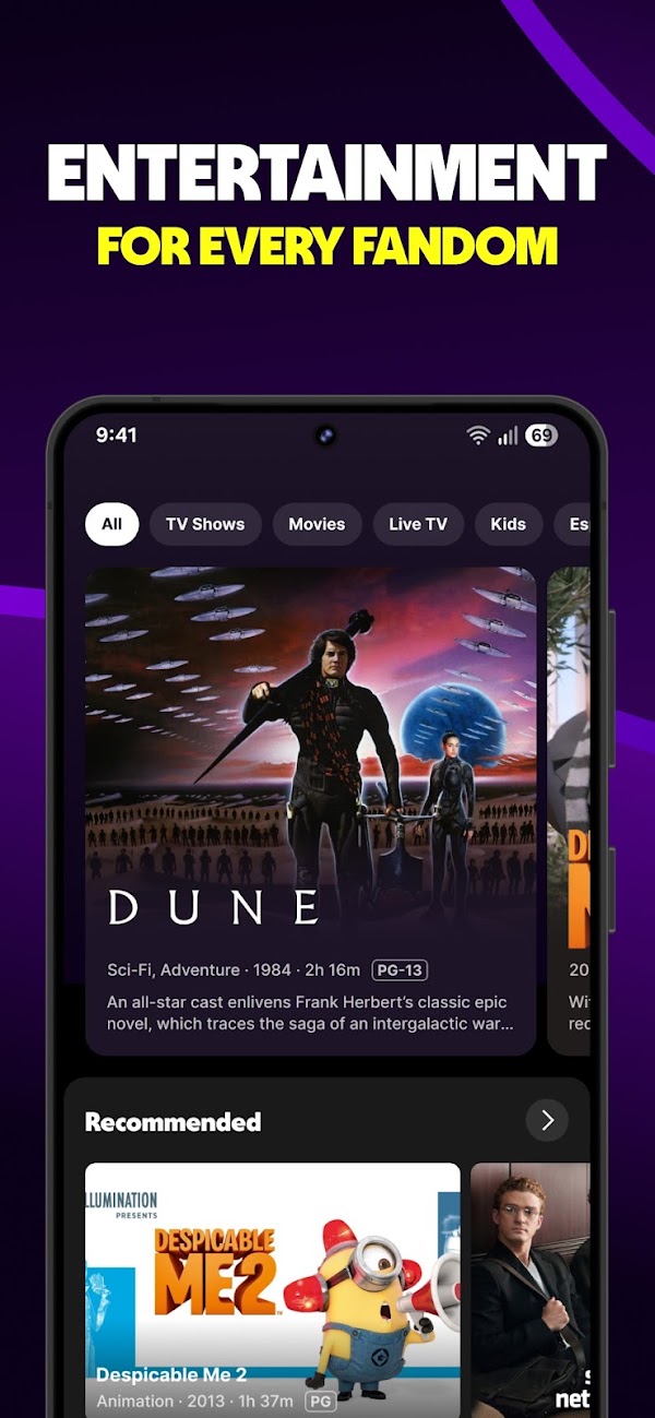 Tubi Android phone screenshot 2