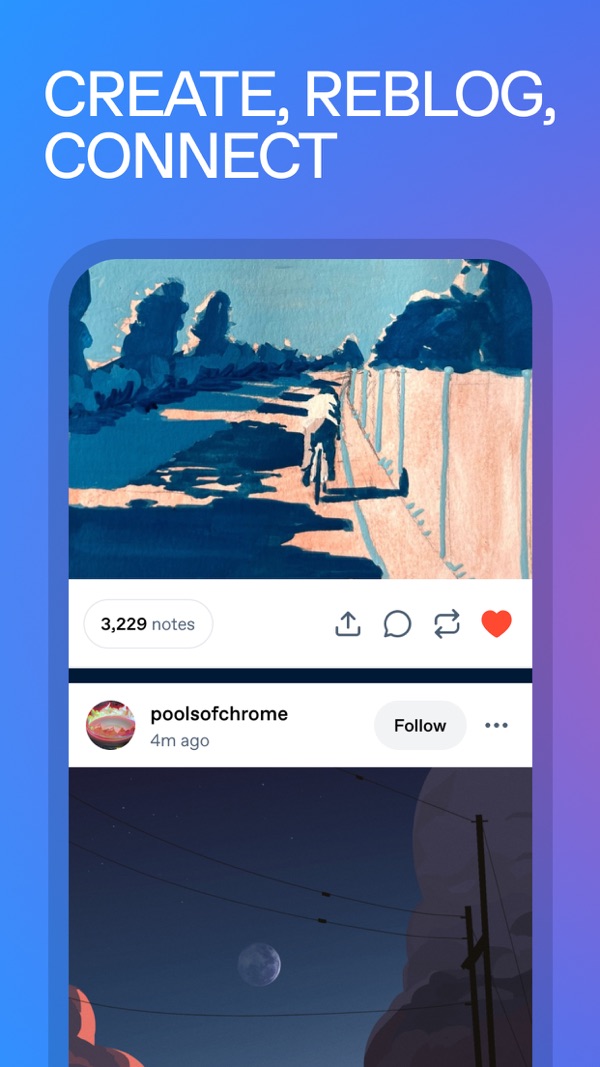 Tumblr iPhone screenshot 2