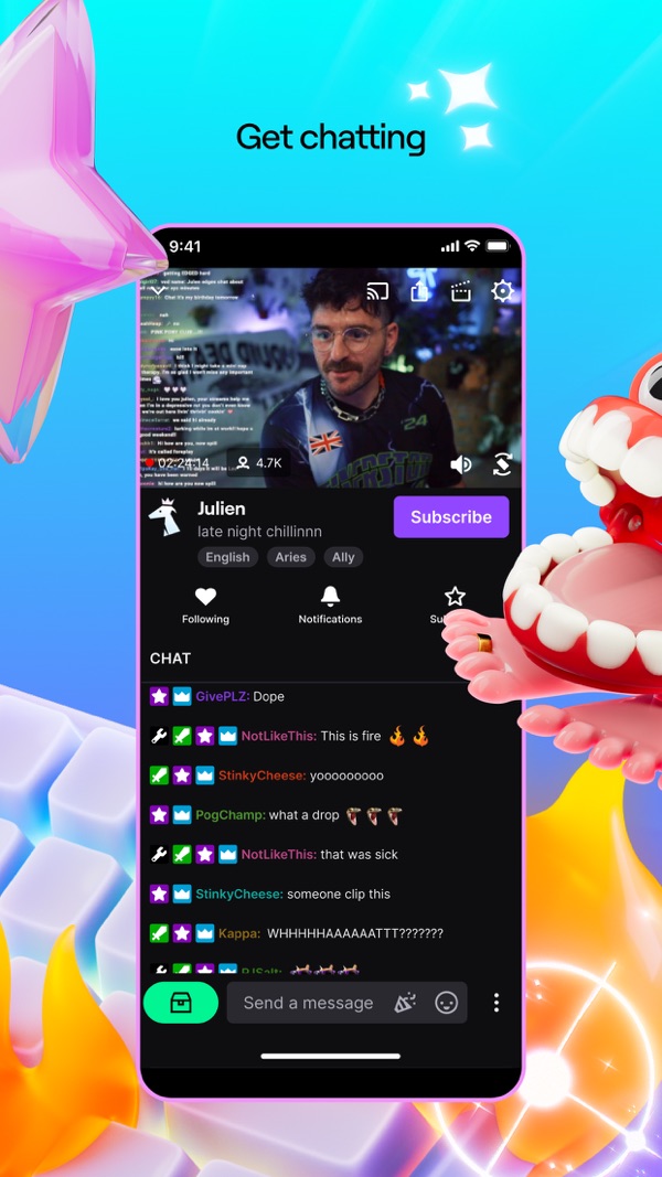 Twitch iPhone screenshot 4