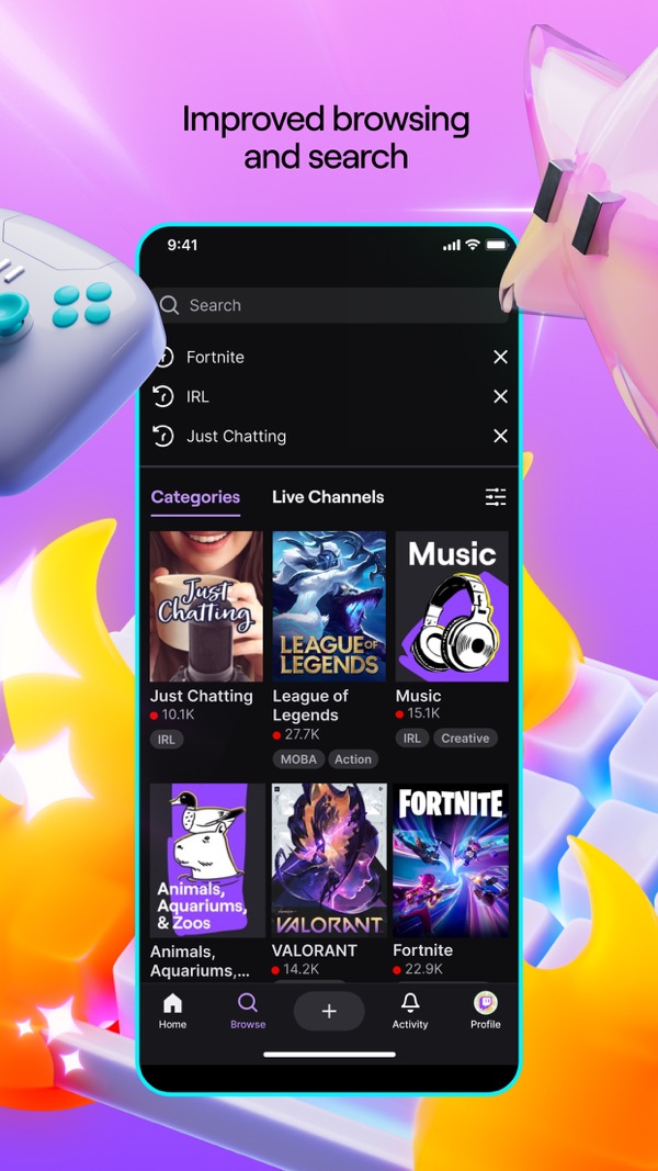 Twitch iPhone screenshot 3