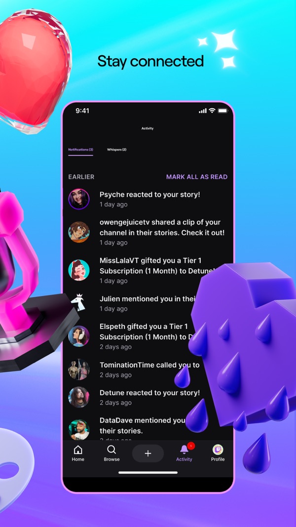 Twitch iPhone screenshot 6