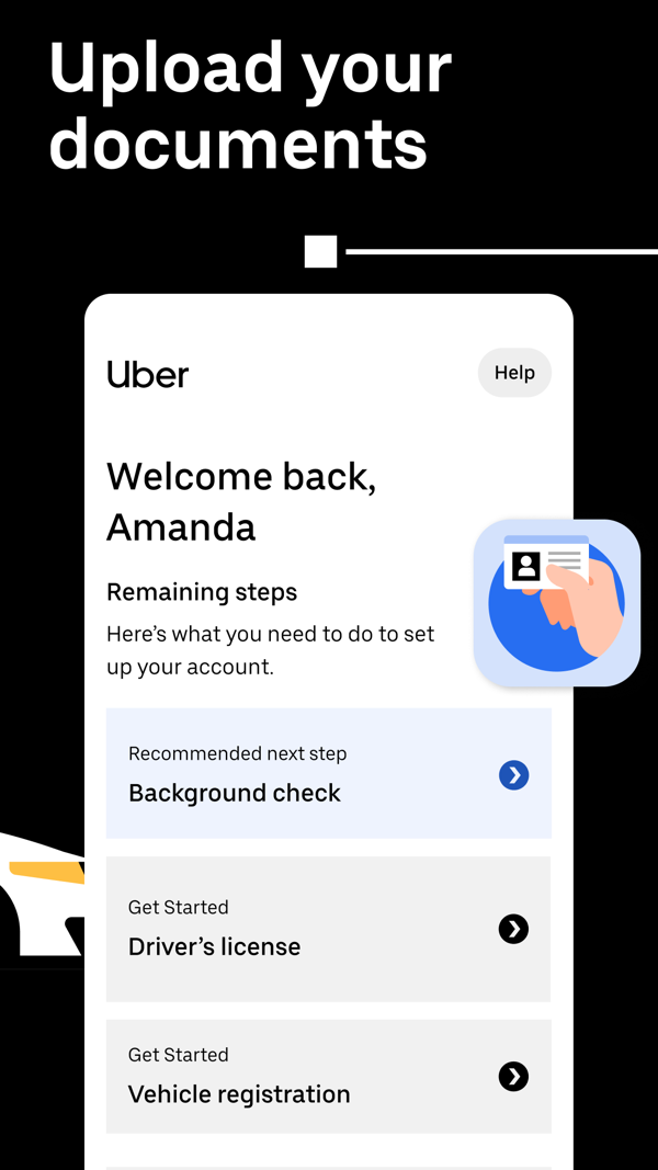 Uber iPhone screenshot 3