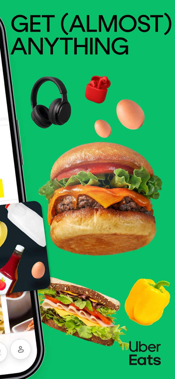 Uber Eats iPhone screenshot 2