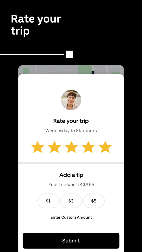 Uber iPhone screenshot 8