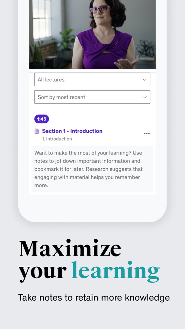 Udemy Online Video Courses iPhone screenshot 7