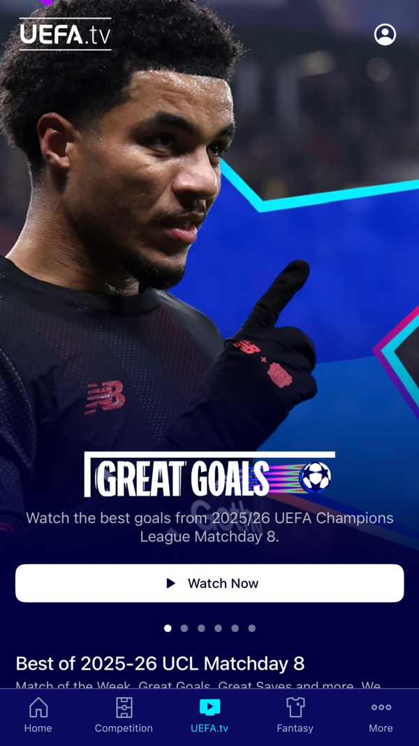 UEFA Champions League Official iPhone screenshot 4