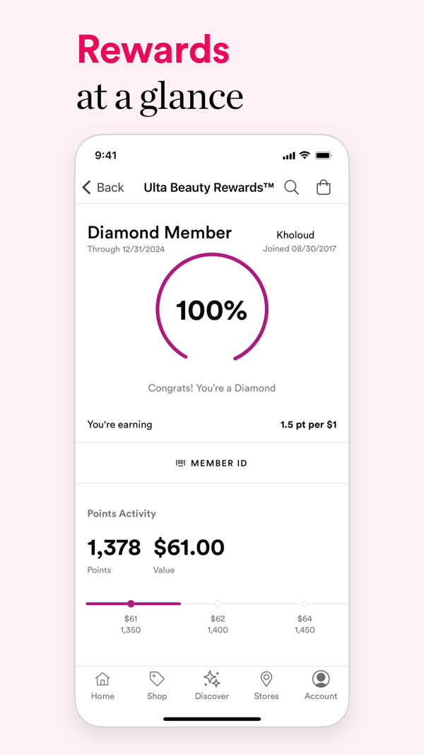 Ulta Beauty iPhone screenshot 2