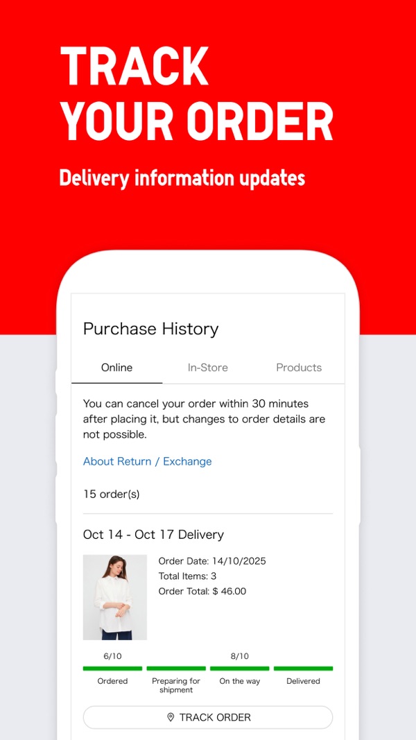 UNIQLO iPhone screenshot 6