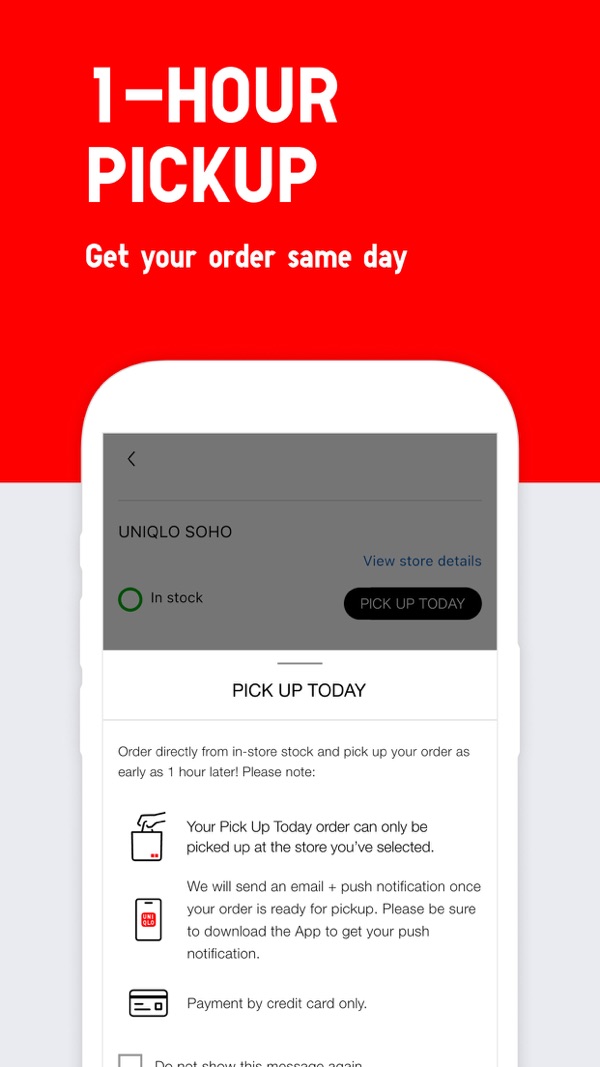 UNIQLO iPhone screenshot 7
