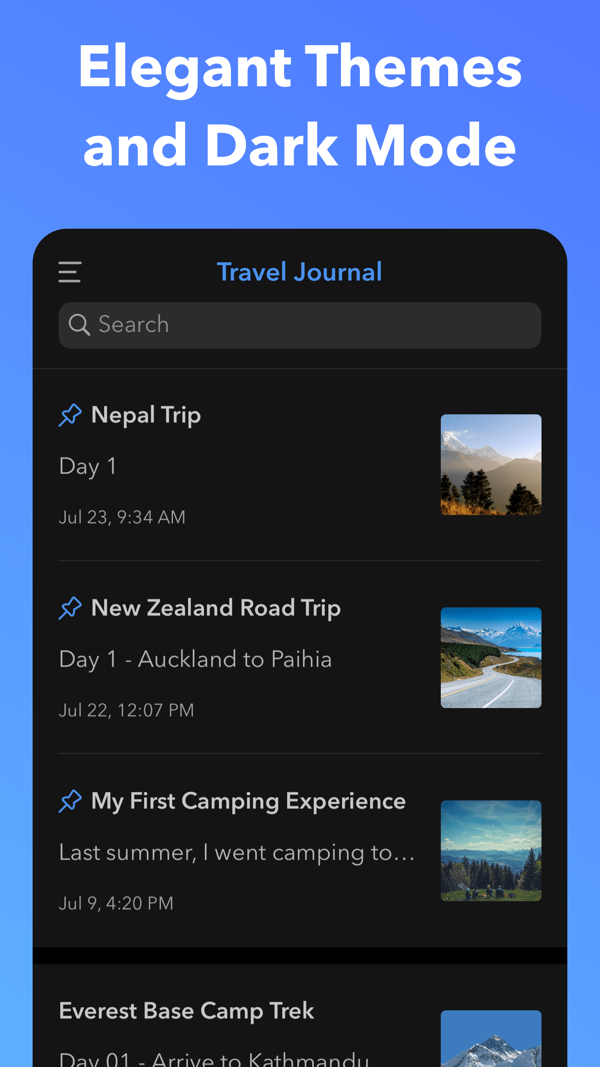 UpNote iPhone screenshot 4