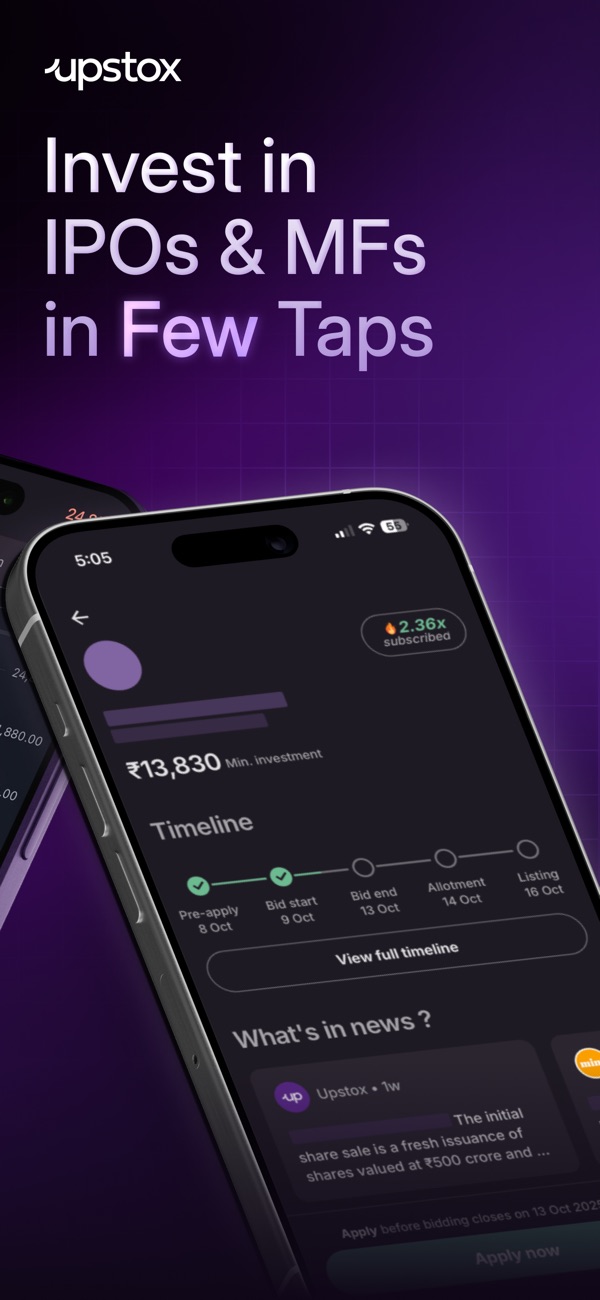 Upstox iPhone screenshot 6